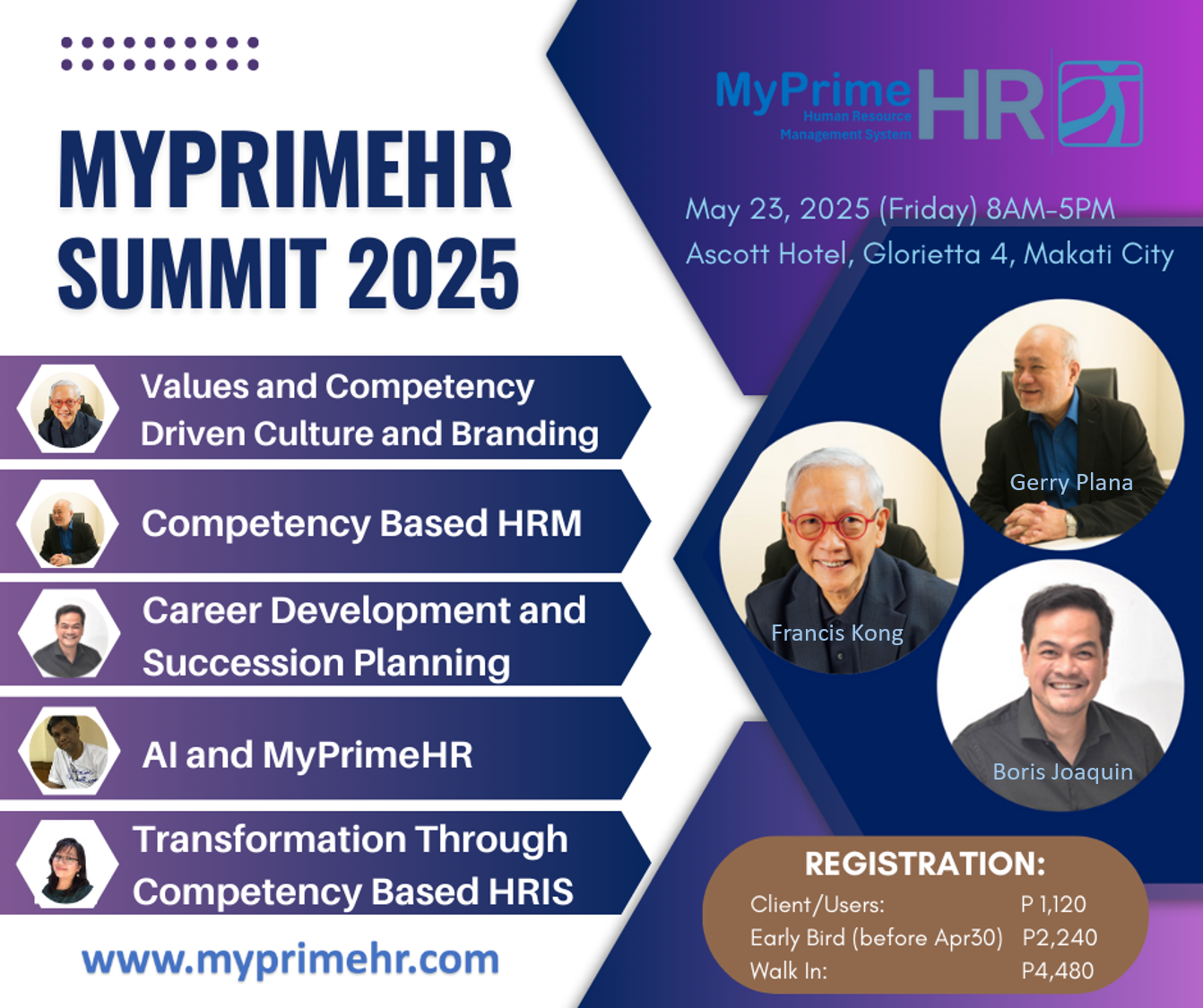 myPrimeHR professional community event